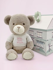 Babyblooms Mothers Day Frankie Bear Soft Toy - Miss You - Image 1 of 4