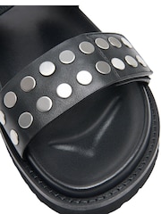 Whistles Black Studded Sliders - Image 4 of 4