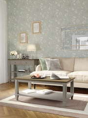Laura Ashley Pale French Grey Hanover Coffee Table - Image 1 of 6