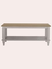 Laura Ashley Pale French Grey Hanover Coffee Table - Image 2 of 6