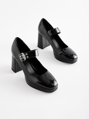 Черный - Туфли на каблуке с люверсами Forever Comfort® - Изображение 5 из 9
