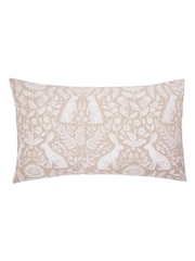 Helena Springfield Hares Floral Print 100% Cotton Duvet Cover & Pillowcase Set - Εικόνα 4 του 5