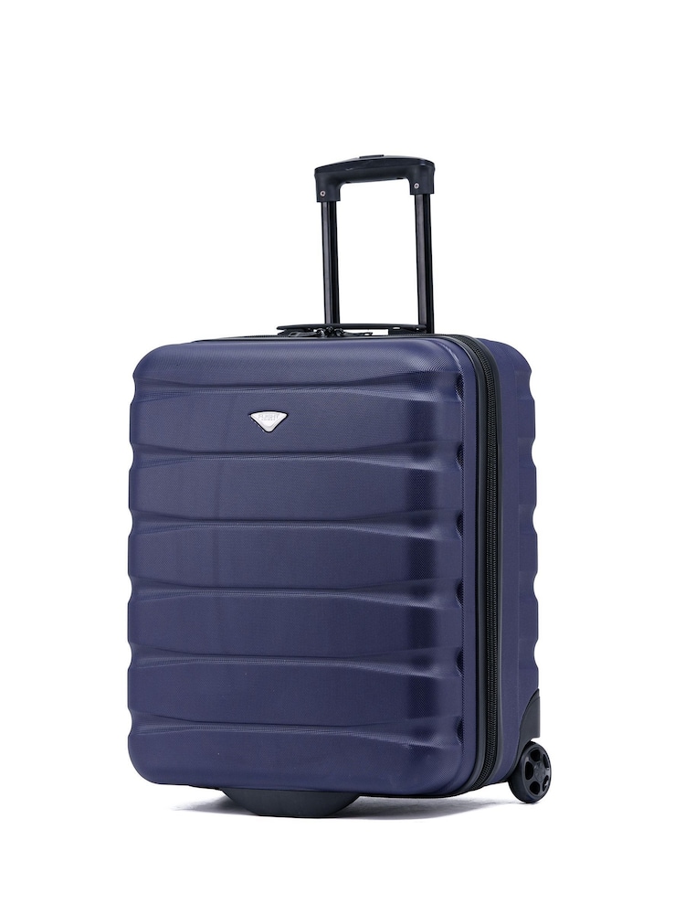 Flight Knight 56x45x25cm EasyJet Overhead 2 Wheel ABS Hard Case Cabin Carry On Hand Luggage - Image 1 of 7
