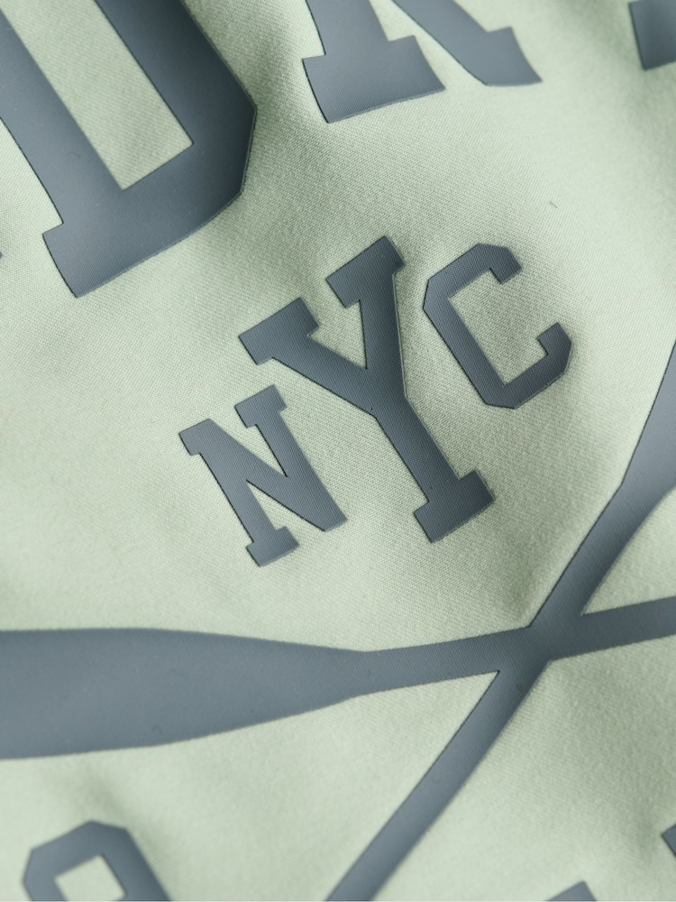 Shorts de baño de 16 pulgadas con logo estampado de Superdry - Imagen 8 de 8