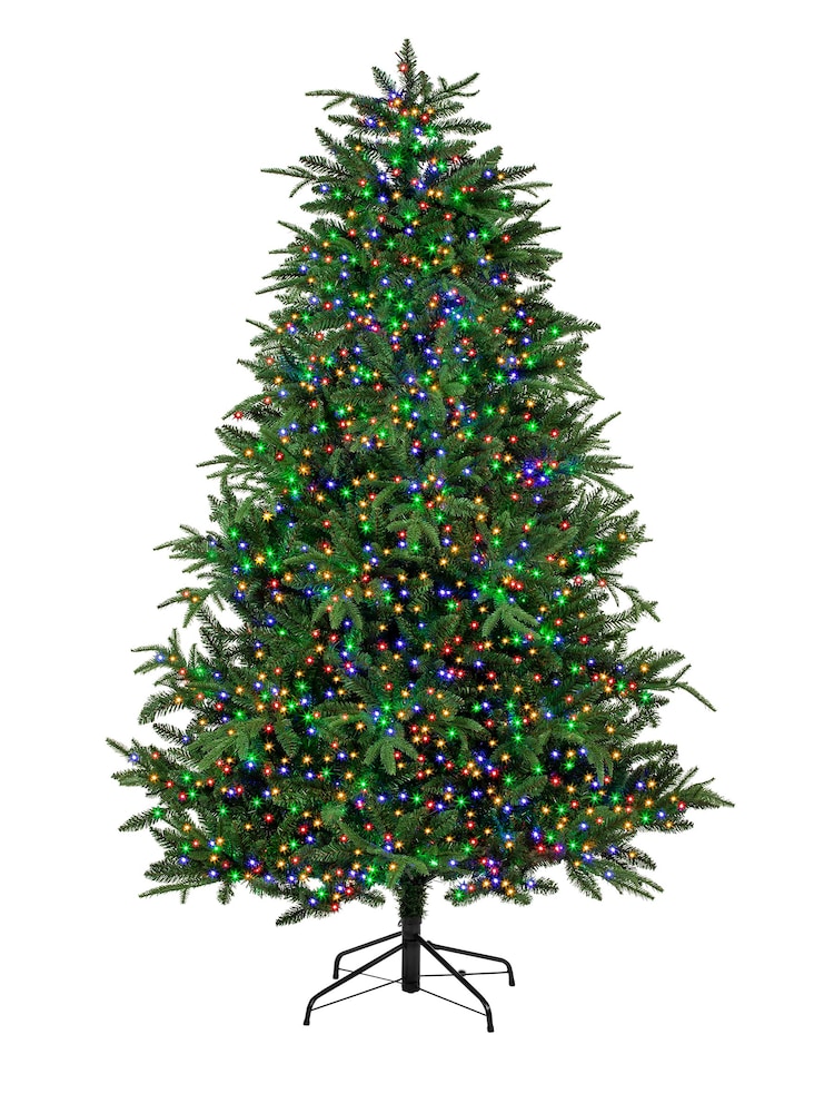 Premier Decorations Ltd Rainbow 1000 LED Tree Brights 25m Christmas Lights with Timer - Image 2 of 4