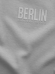 Light Grey Single Relaxed Fit Graphic Heavyweight 100% Cotton T-Shirt - Image 8 of 8