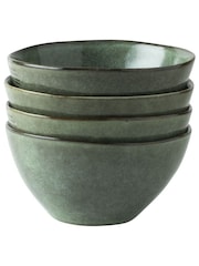 Dutch Rose Green Serenity Bowls 12cm - Image 2 of 3