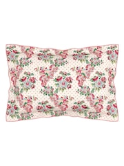 V&A Multi French Garden Elegant 100% Cotton Duvet Cover & Pillowcase Set - Image 4 of 5