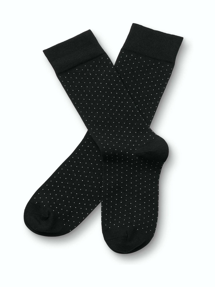 Negro - Calcetines Micro Dash de Charles Tyrwhitt - Imagen 1 de 2