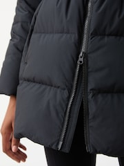 Jack Wolfskin Black Frozen Palace Longline Puffer Jacket - Image 4 of 4