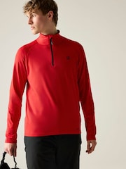 Dare 2b Red Fuse Up II Core Stretch Midlayer Fleece - Image 1 of 8