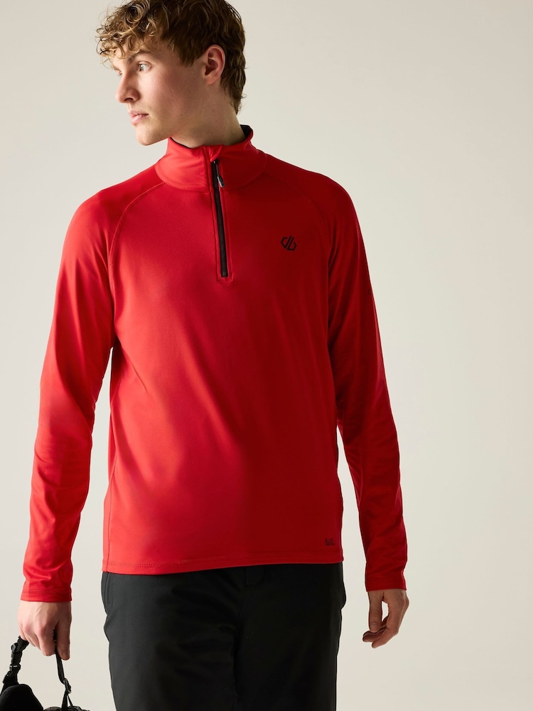 Dare 2b Red Fuse Up II Core Stretch Midlayer Fleece - Image 1 of 8
