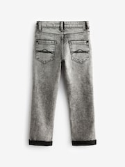Light Grey Regular Fit Cotton Rich Stretch Jeans (3-17yrs) - Image 2 of 3