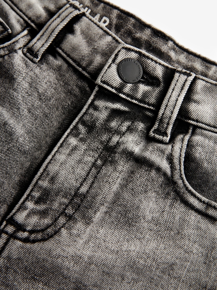 Light Grey Regular Fit Cotton Rich Stretch Jeans (3-17yrs) - Image 3 of 3
