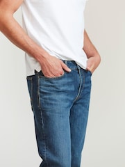 FatFace Blue Slim Mid Wash Jeans - Image 5 of 7
