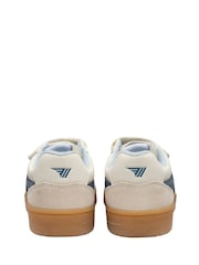 Gola White Kids' Eagle Strap Trainers - Image 3 of 4