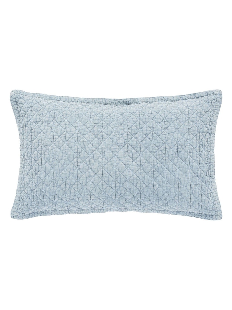 Bedeck of Belfast Stonewashed Quilted Pillowcase Pair - صورة 2 من 4