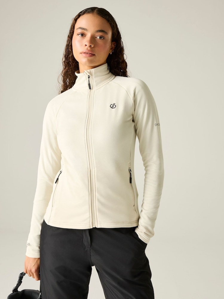 Dare 2b Natural Lowline Full Zip Core Stretch Midlayer Fleece - Image 1 of 7 Dare 2b Natural Lowline Full Zip Core Stretch Midlayer Fleece - Image 1 of 7