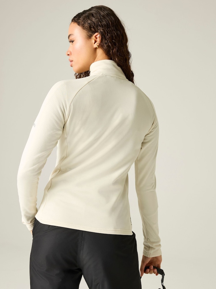Dare 2b Natural Lowline Full Zip Core Stretch Midlayer Fleece - Image 2 of 7 Dare 2b Natural Lowline Full Zip Core Stretch Midlayer Fleece - Image 2 of 7