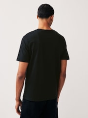 Black Run DMC Regular Fit Band Graphic 100% Cotton T-Shirt - Image 3 of 7