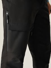 Dare 2b Black Alt Guard 3 Layer Salopettes Trousers - Image 4 of 10