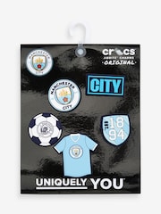 Crocs Manchester City Jibbitz 5 Pack - Image 1 of 1