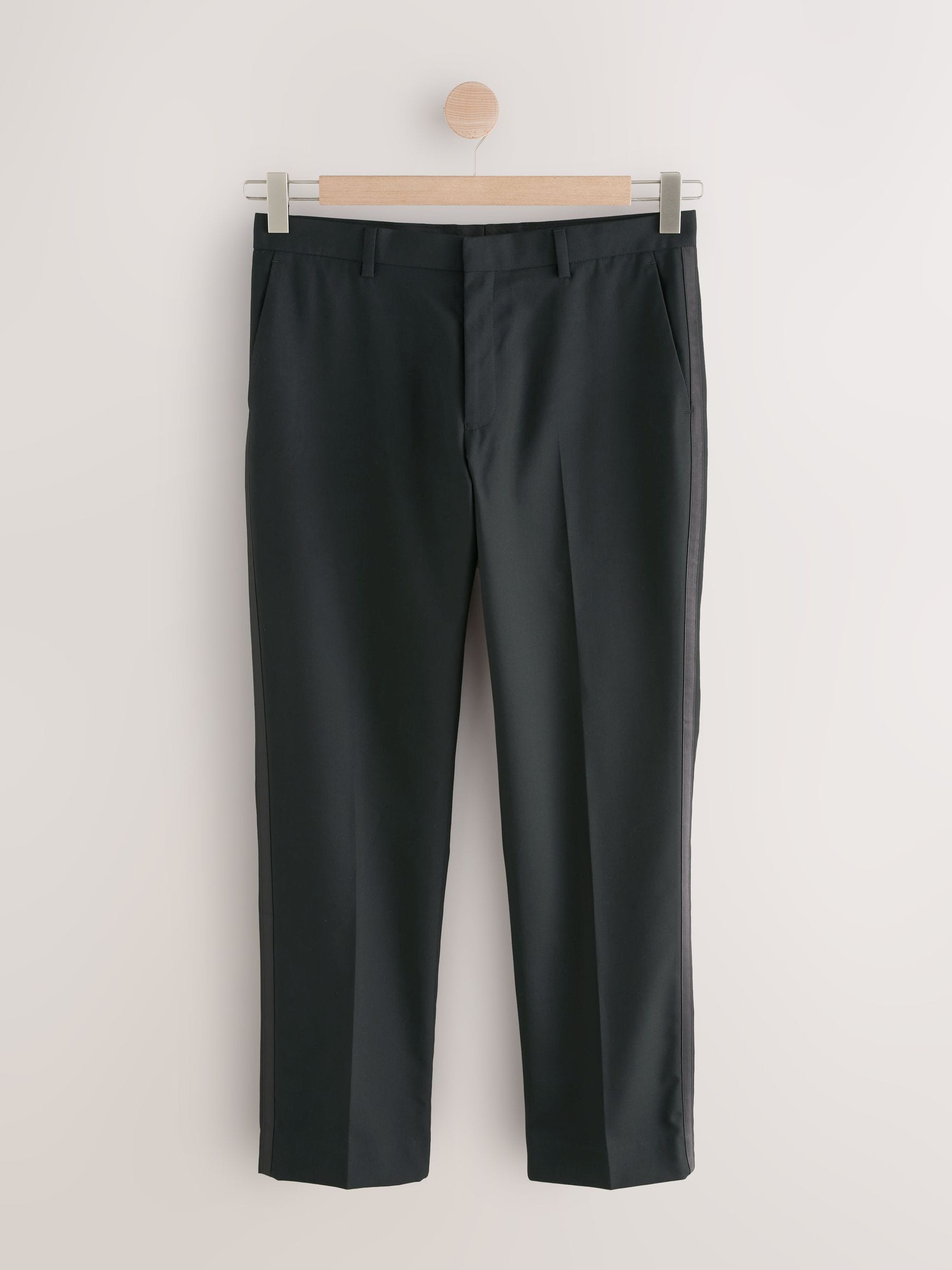 Buy Tape Detail Regular Fit Tuxedo Suit Trousers from Next USA
