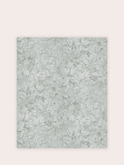 Laura Ashley Mineral Green Corrina Leaf A4 Wallpaper Sample - Image 2 of 2