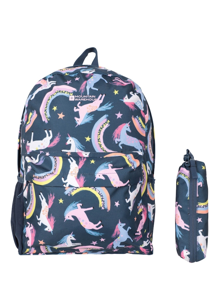 Mountain Warehouse Blue Bookworm 20L Backpack - Image 1 of 6
