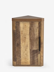 Natural Bronx Oak Effect Corner Small Cupboard - Image 2 of 5
