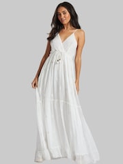 South Beach Sequin Detail Cami V-Neck Maxi Dress - Bild 1 von 5