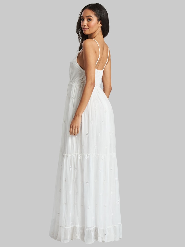 South Beach Sequin Detail Cami V-Neck Maxi Dress - Bild 2 von 5