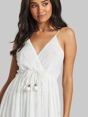 South Beach Sequin Detail Cami V-Neck Maxi Dress - Bild 3 von 5