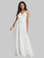 South Beach Sequin Detail Cami V-Neck Maxi Dress - Bild 5 von 5