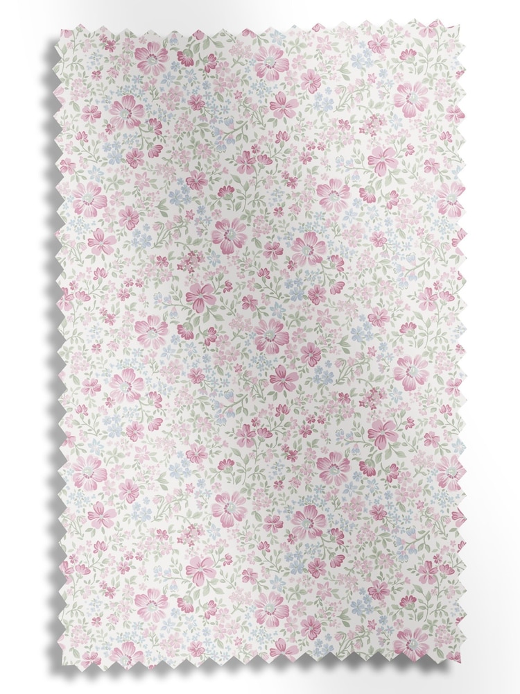 Shabby Chic by Rachel Ashwell® Pink Berry Ditsy Made to Measure Curtains - Image 9 of 9 Shabby Chic by Rachel Ashwell® Pink Berry Ditsy Made to Measure Curtains - Image 9 of 9