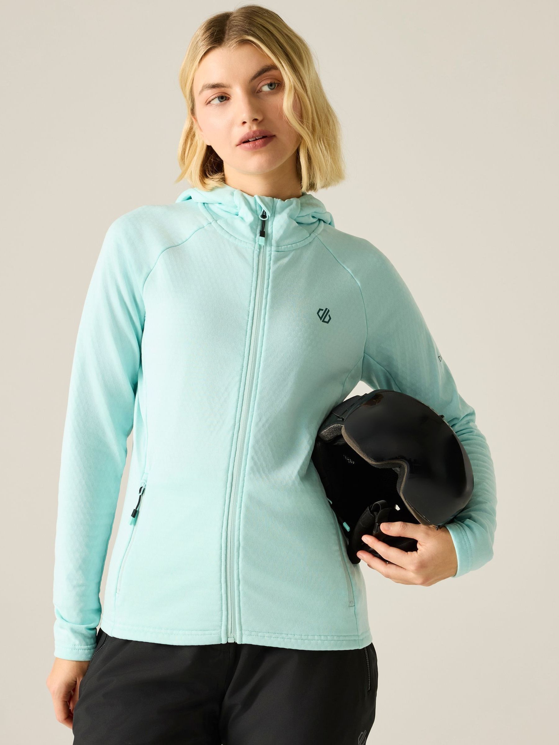 Dare 2B Women's Ventura Hooded Stretch Midlayer - Blue Size 20 - Image 8