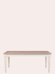 Laura Ashley White Dorset Dining Table - Image 2 of 4