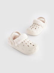 Cream Clog Slippers - Image 1 of 5