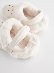 Cream Clog Slippers - Image 3 of 5