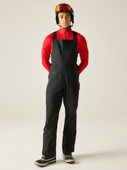 Dare 2b Black Twin Tip Bibbed Salopettes Trousers - Image 1 of 9