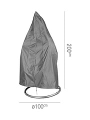 Pacific Black Aerocover Hanging Egg Chair Cover 100x200cm - Image 1 of 3