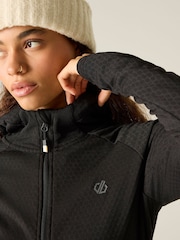 Dare 2b Ventura Fleece elástico de capa media con capucha - Imagen 4 de 8