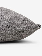 Charcoal Grey 50 x 50 Ashton Chenille Cushion - Image 4 of 6