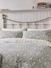 Helena Springfield Silver Owls 100% Cotton Duvet Cover & Pillowcase Set - Image 3 of 5