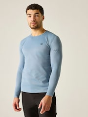 Bluză Dare 2b Ventura Grid cu guler rotund din fleece - Imaginea 1 din 9
