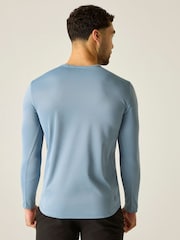 Bluză Dare 2b Ventura Grid cu guler rotund din fleece - Imaginea 2 din 9