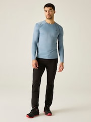 Bluză Dare 2b Ventura Grid cu guler rotund din fleece - Imaginea 3 din 9
