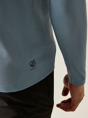 Bluză Dare 2b Ventura Grid cu guler rotund din fleece - Imaginea 5 din 9