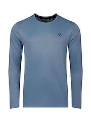 Bluză Dare 2b Ventura Grid cu guler rotund din fleece - Imaginea 6 din 9