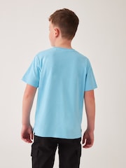Baker by Ted Baker modra 100% bombažna majica - Slika 2 iz 9